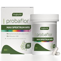 NUPURE probaflor Max Spektrum N95 magensaftr.Kaps.