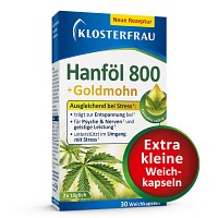 KLOSTERFRAU Hanföl 800 mg+Goldmohn Weichkapseln - 30St