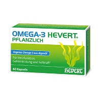 OMEGA-3 HEVERT pflanzlich Weichkapseln