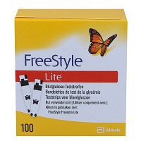 FREESTYLE Lite Teststreifen ohne Codieren - 100St