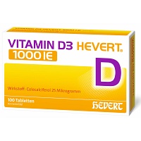VITAMIN D3 HEVERT 1000 I.E. Tabletten