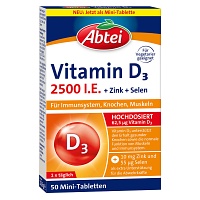 ABTEI Vitamin D3 2500 I.E. Mini Tabletten
