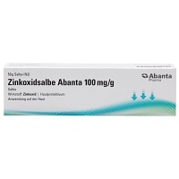 ZINKOXIDSALBE Abanta 100 mg/g