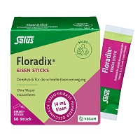 FLORADIX Eisen Sticks Pulver Salus