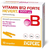 VITAMIN B12 FORTE Hevert 3000 µg Inj.-Lsg.Amp. - 10X2ml