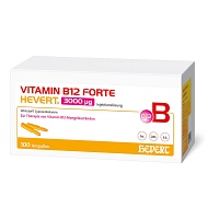VITAMIN B12 FORTE Hevert 3000 µg Inj.-Lsg.Amp.