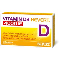 VITAMIN D3 HEVERT 4000 I.E. Tabletten - 20St