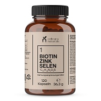CELLCURA Naturals Biotin Zink Selen vegan Kapseln