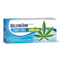 GELENCIUM Cannabis CBD Gel kühlend