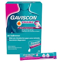 GAVISCON DUAL Waldfrucht 500mg/213mg/325mg SUE