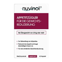 NUVINOL Appetitzügler f.die Gewichtsreduzier.Kaps.