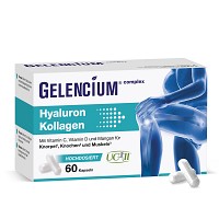 GELENCIUM Hyaluron Kollagen hochdos.Vitamin C Kps. - 60St