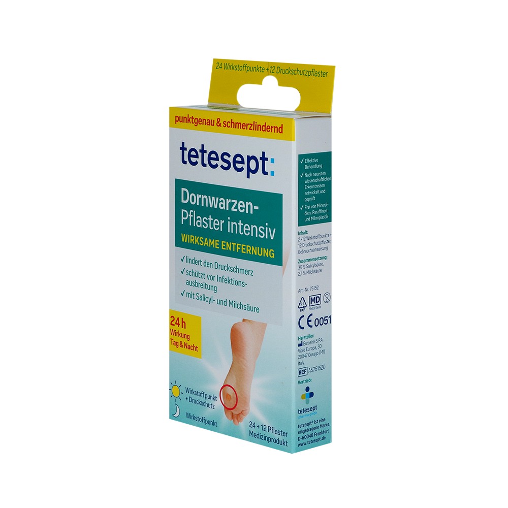 TETESEPT Dornwarzen-Pflaster intensiv
