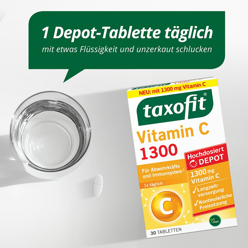TAXOFIT Vitamin C 1300 Tabletten TAXOFIT Vitamin C 1300 Tabletten