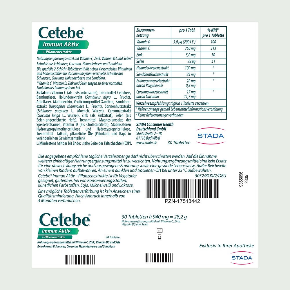 CETEBE Immun Aktiv Tabletten