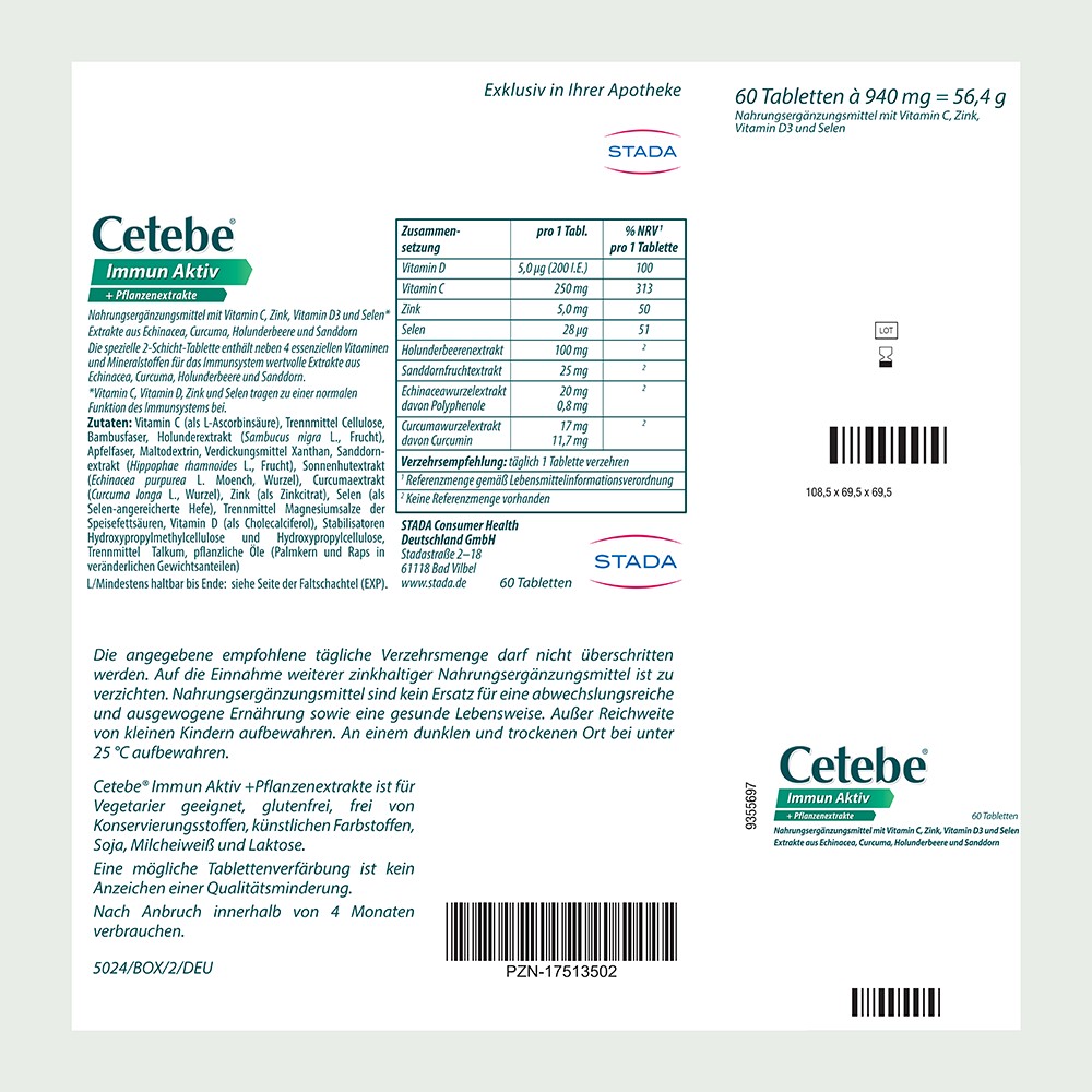 CETEBE Immun Aktiv Tabletten