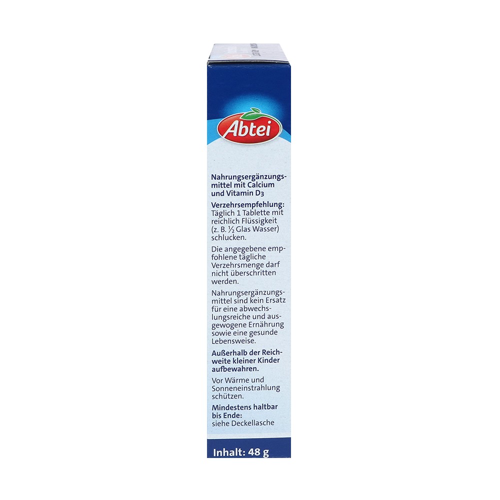 ABTEI Knochenstark Calcium 600+D3 Tabletten TF