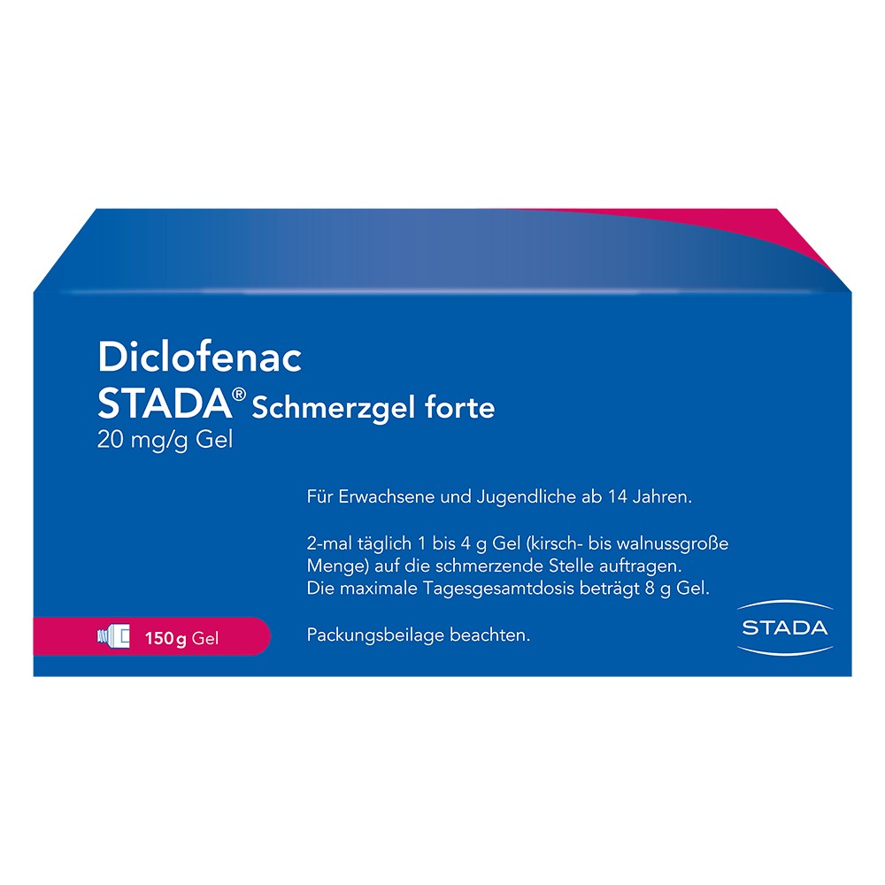 DICLOFENAC STADA Schmerzgel forte 20 mg/g