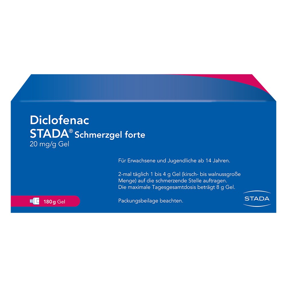 DICLOFENAC STADA Schmerzgel forte 20 mg/g