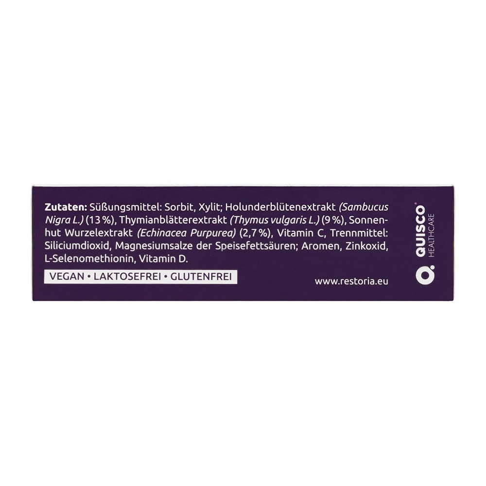 RESTORIA IMMUN PLUS Lutschtabletten RESTORIA IMMUN PLUS Lutschtabletten