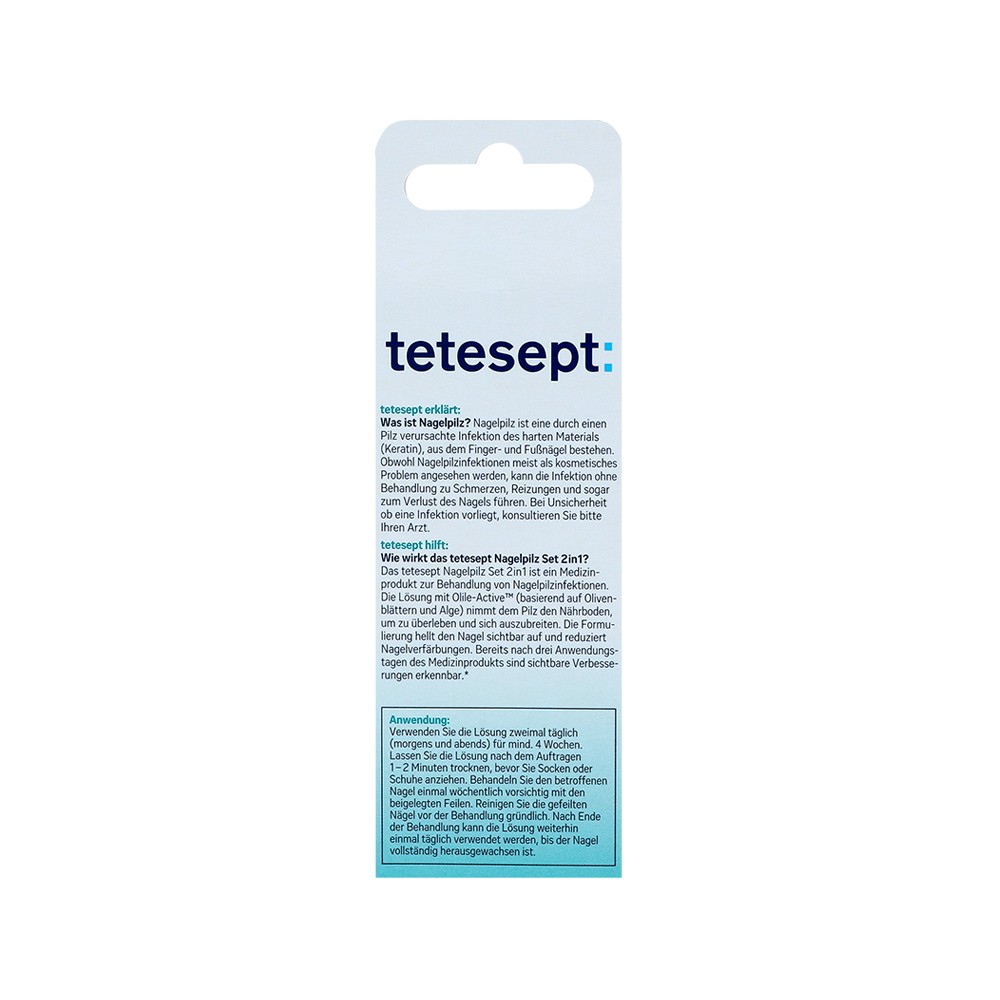 TETESEPT Nagelpilz Set 2in1