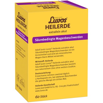 LUVOS Heilerde extrafein akut Säureb.Magenbe.Kaps. LUVOS Heilerde extrafein akut Säureb.Magenbe.Kaps.