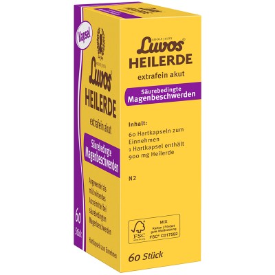 LUVOS Heilerde extrafein akut Säureb.Magenbe.Kaps. LUVOS Heilerde extrafein akut Säureb.Magenbe.Kaps.