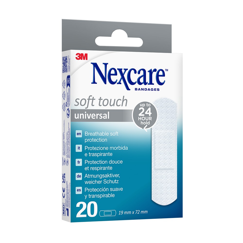 NEXCARE universal soft touch Pfl.Strips19x72 mm