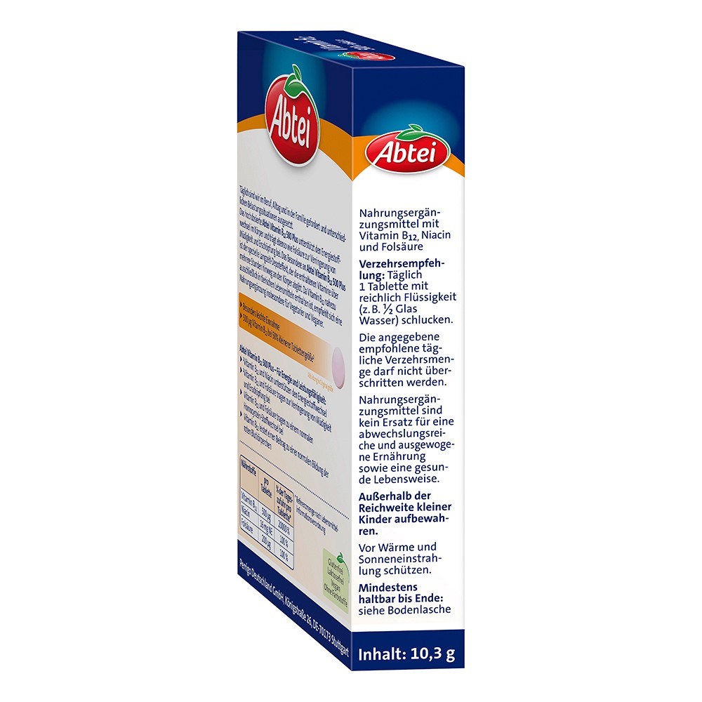 ABTEI Vitamin B12 500 Plus Tabletten