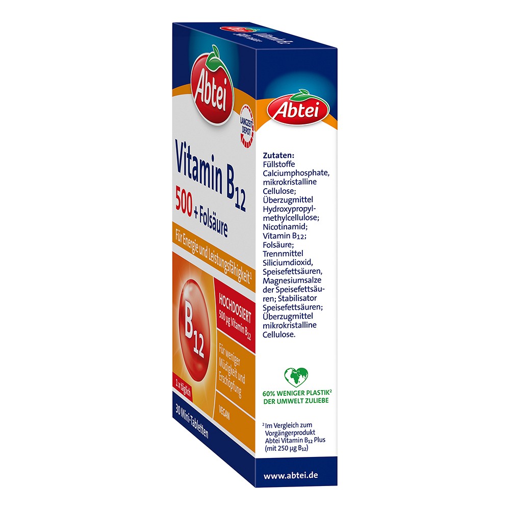 ABTEI Vitamin B12 500 Plus Tabletten