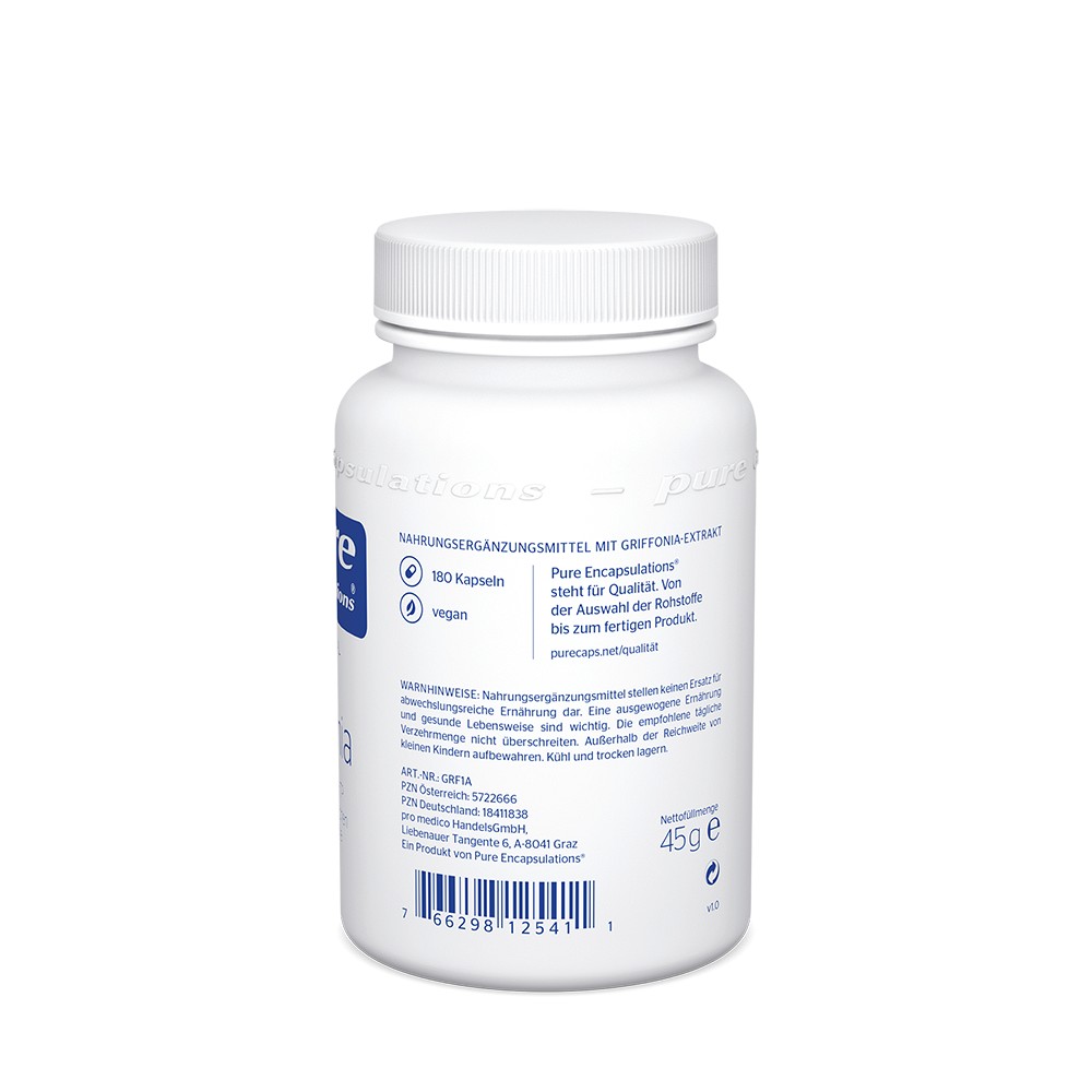 PURE ENCAPSULATIONS Griffonia Kapseln PURE ENCAPSULATIONS Griffonia Kapseln