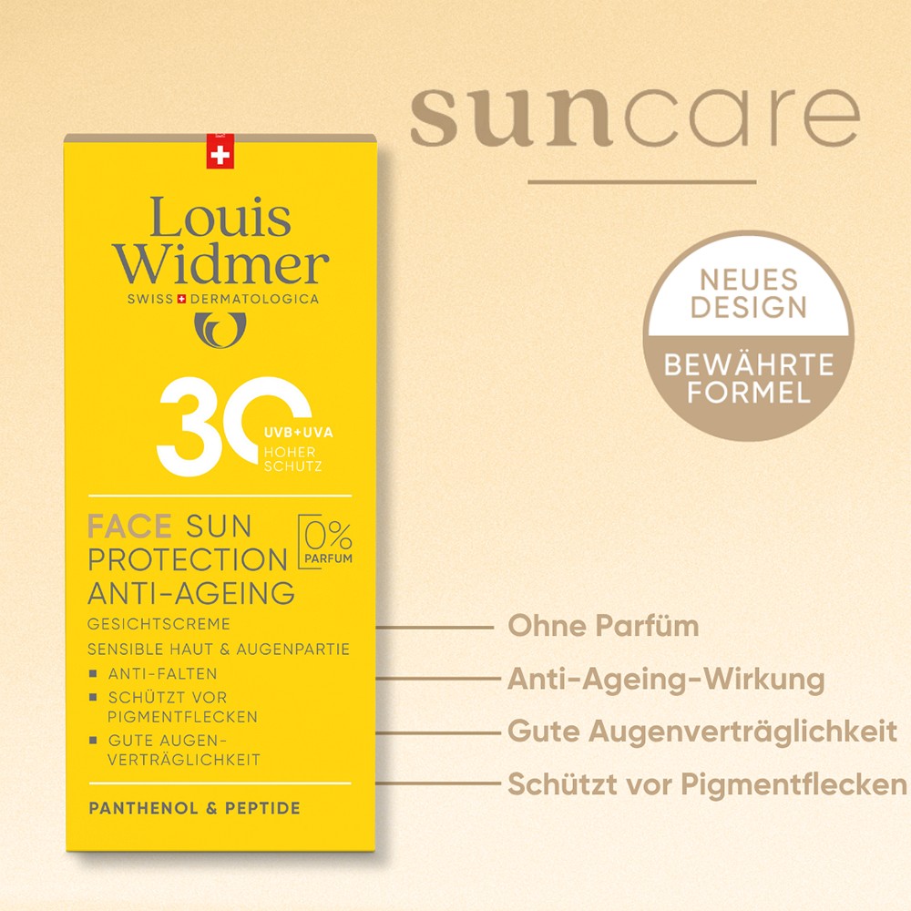WIDMER Sun Face Sun Protection Anti-Age UV 30 o.P.