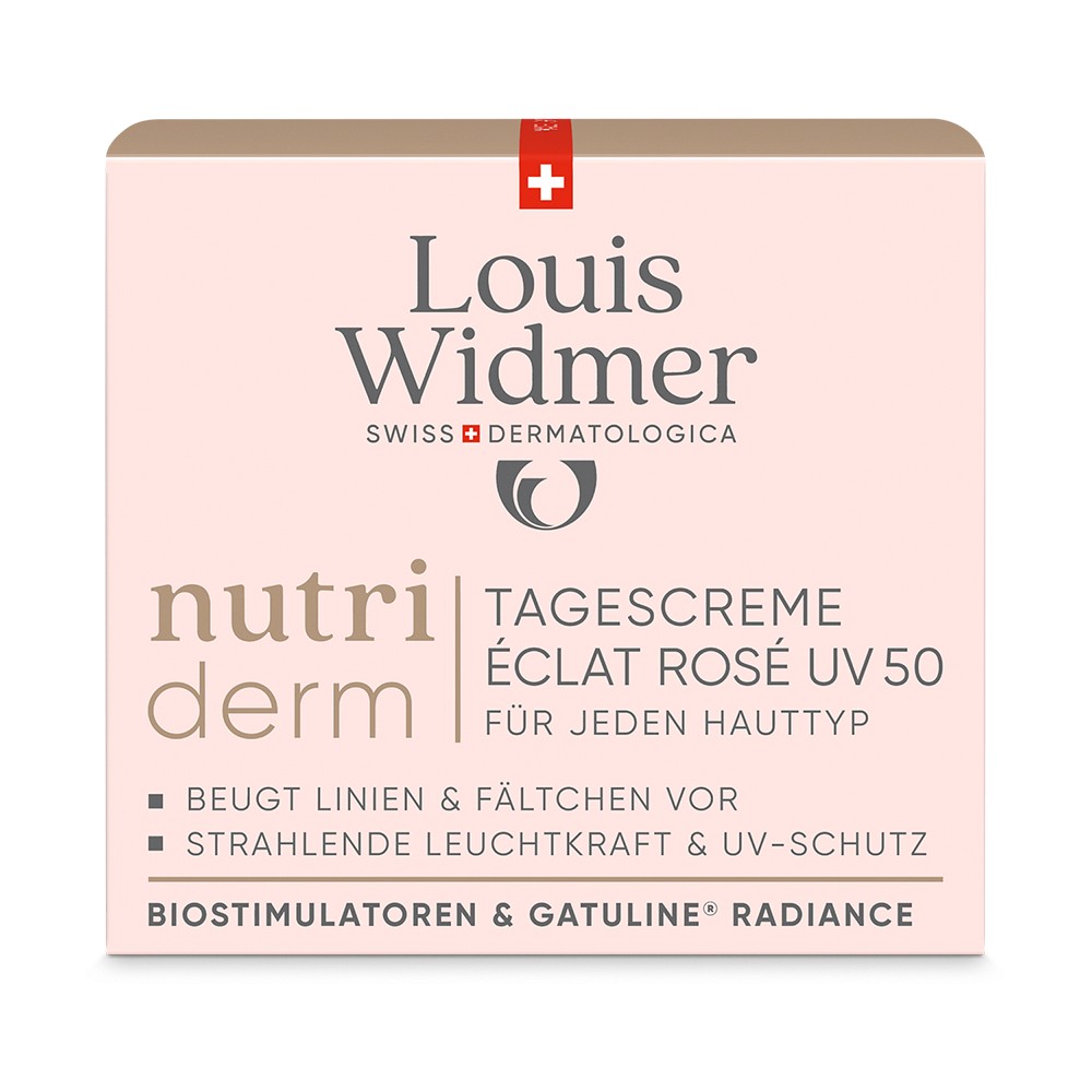 WIDMER nutriderm Tagescreme Eclat Rose UV 50 l.P.
