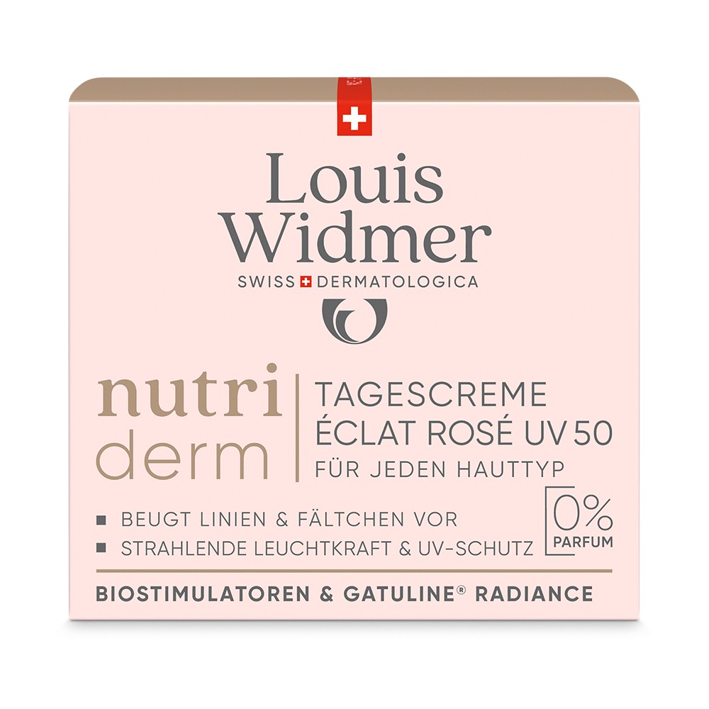 WIDMER nutriderm Tagescreme Eclat Rose UV 50 o.P.