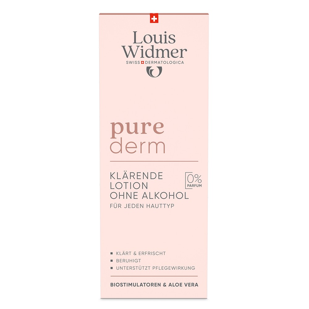 WIDMER purederm klärende Lotion ohne Alkohol o.P.