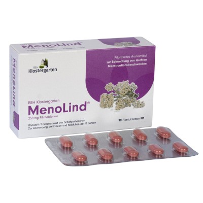 BEH Klostergarten MenoLind 250 mg Filmtabletten BEH Klostergarten MenoLind 250 mg Filmtabletten