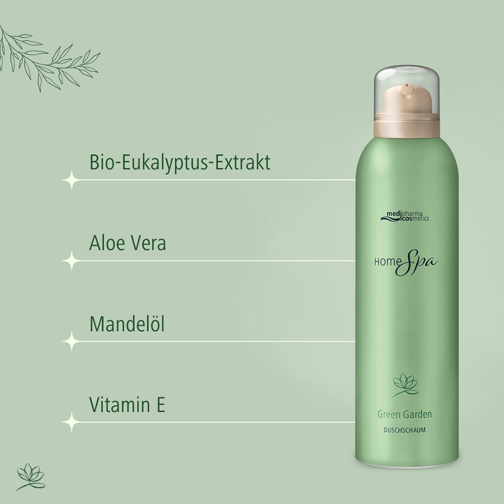 HOME SPA Green Garden Duschschaum