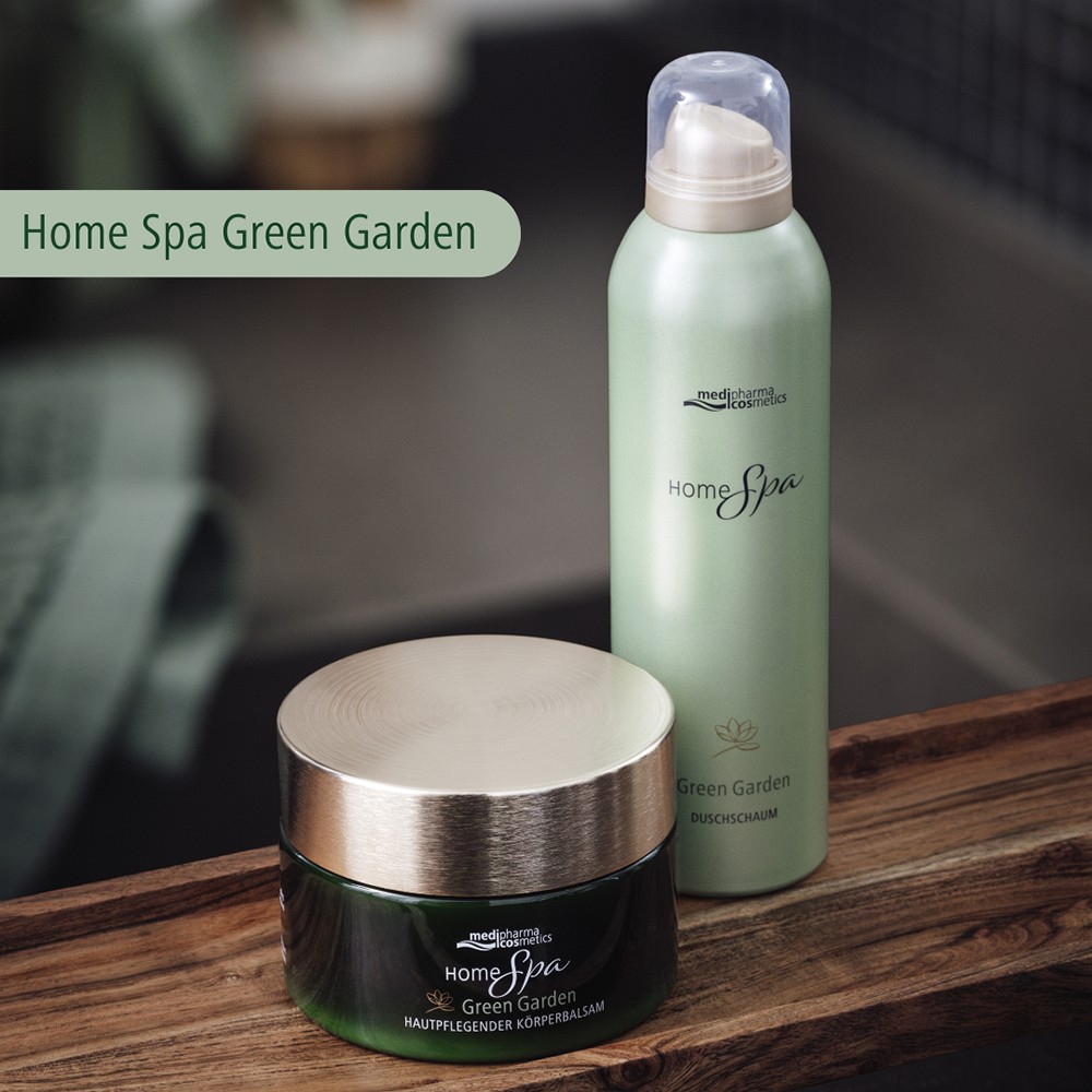 HOME SPA Green Garden Duschschaum