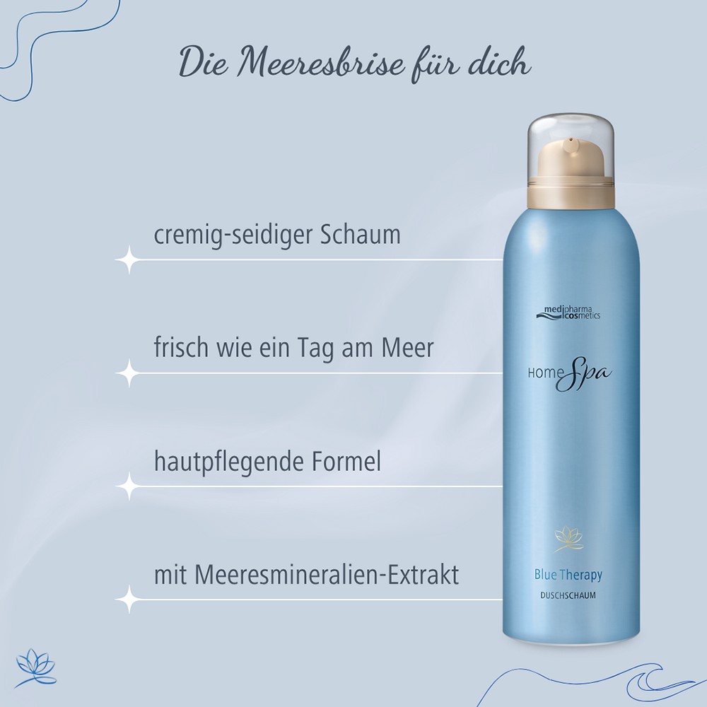 HOME SPA Blue Therapy Duschschaum