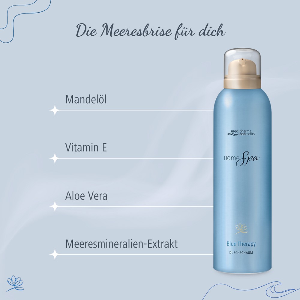 HOME SPA Blue Therapy Duschschaum