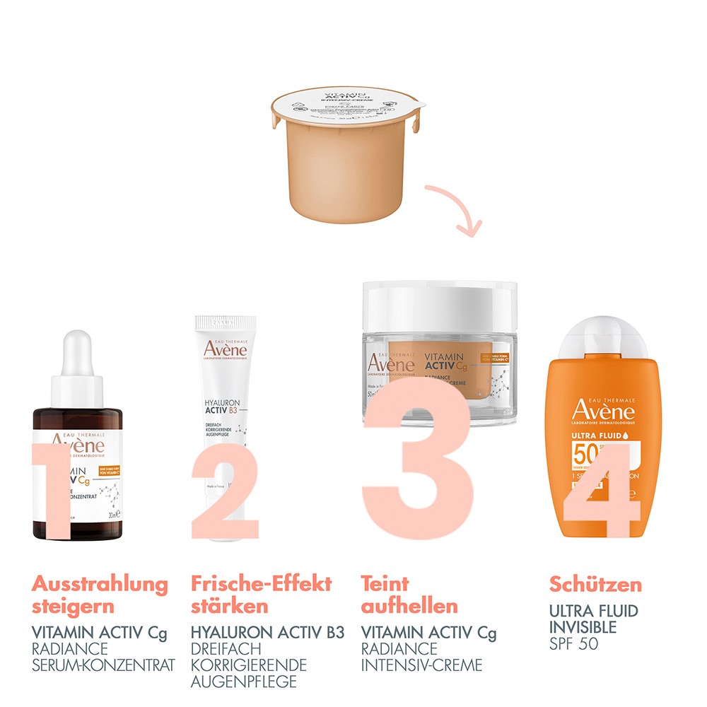 AVENE Vitamin Activ Cg Radiance Int.-Cre.Nachfüll
