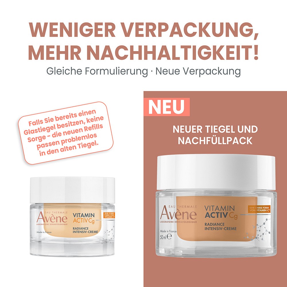 AVENE Vitamin Activ Cg Radiance Int.-Cre.Nachfüll