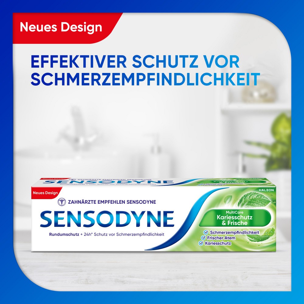 SENSODYNE MultiCare Kariesschutz & Frische Zahnpa. SENSODYNE MultiCare Kariesschutz & Frische Zahnpa.