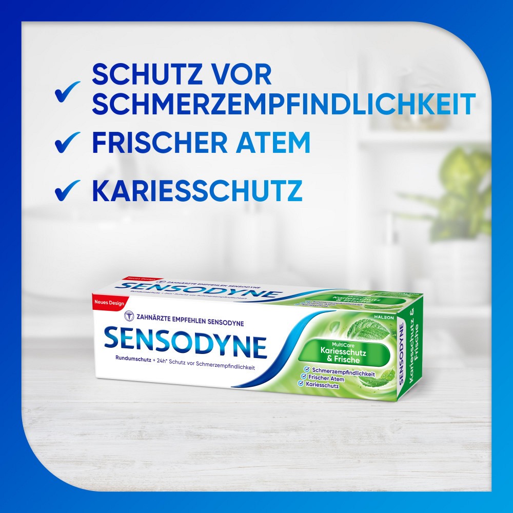 SENSODYNE MultiCare Kariesschutz & Frische Zahnpa. SENSODYNE MultiCare Kariesschutz & Frische Zahnpa.