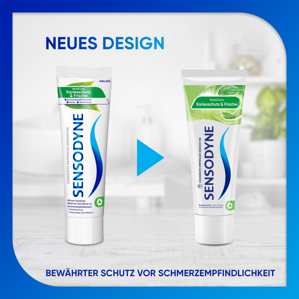 SENSODYNE MultiCare Kariesschutz & Frische Zahnpa. SENSODYNE MultiCare Kariesschutz & Frische Zahnpa.
