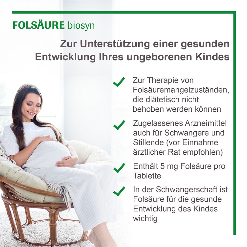 FOLSÄURE BIOSYN Tabletten