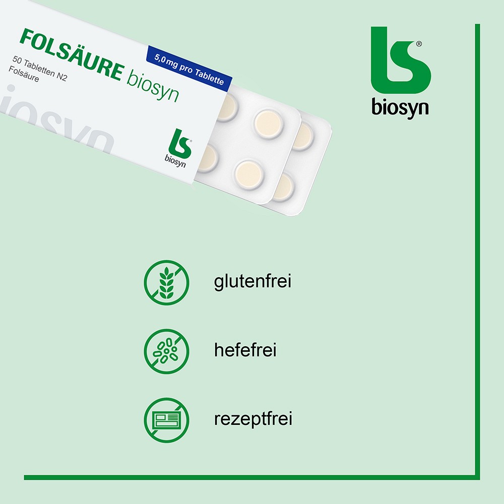 FOLSÄURE BIOSYN Tabletten