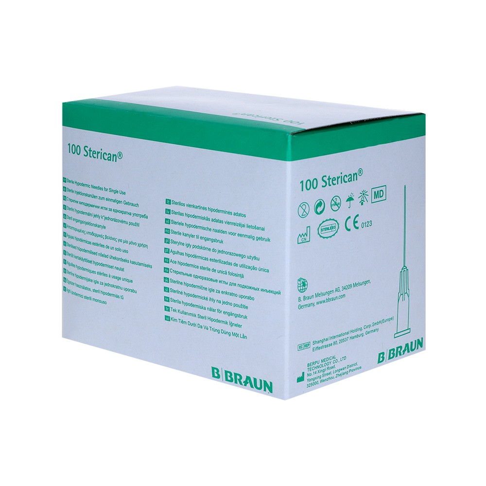 STERICAN Einmalkanüle 27 G 20 mm