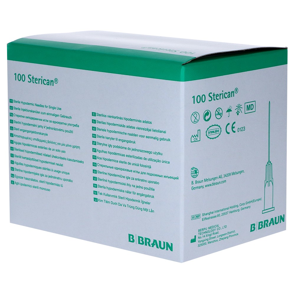 STERICAN Einmalkanüle 23 G 30 mm