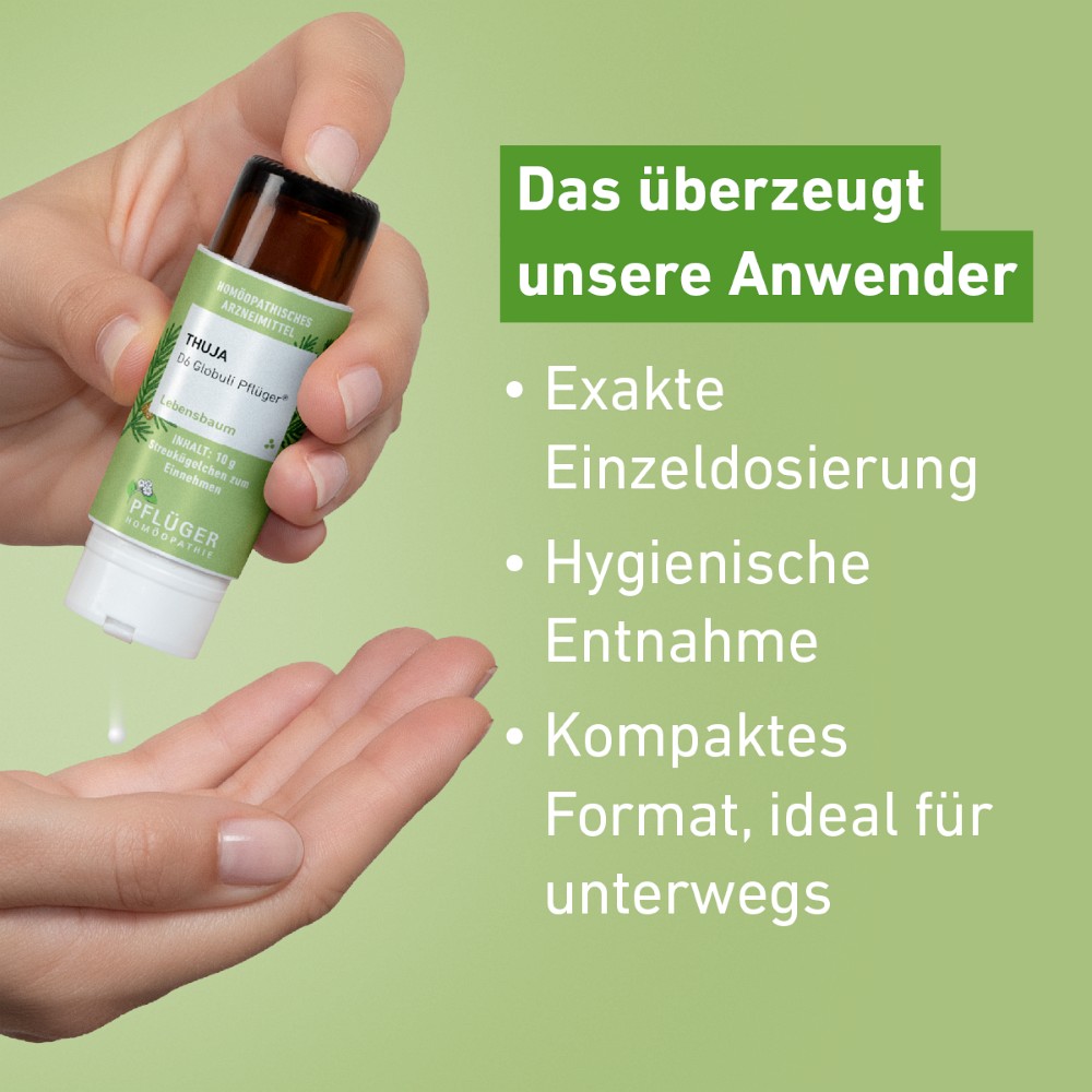 THUJA C 30 Globuli Pflüger Dosierspender